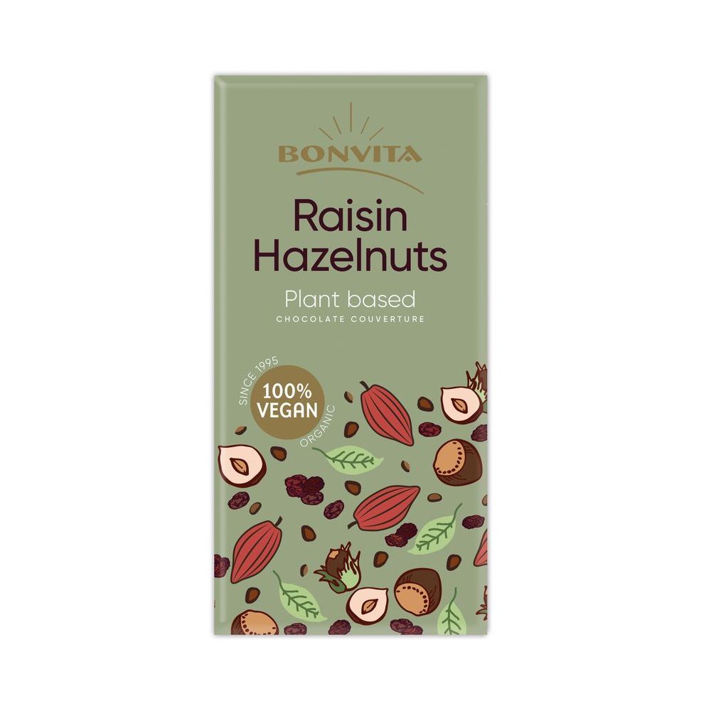 BonVita Rice Milk Raisins Hazelnuts 100 gr