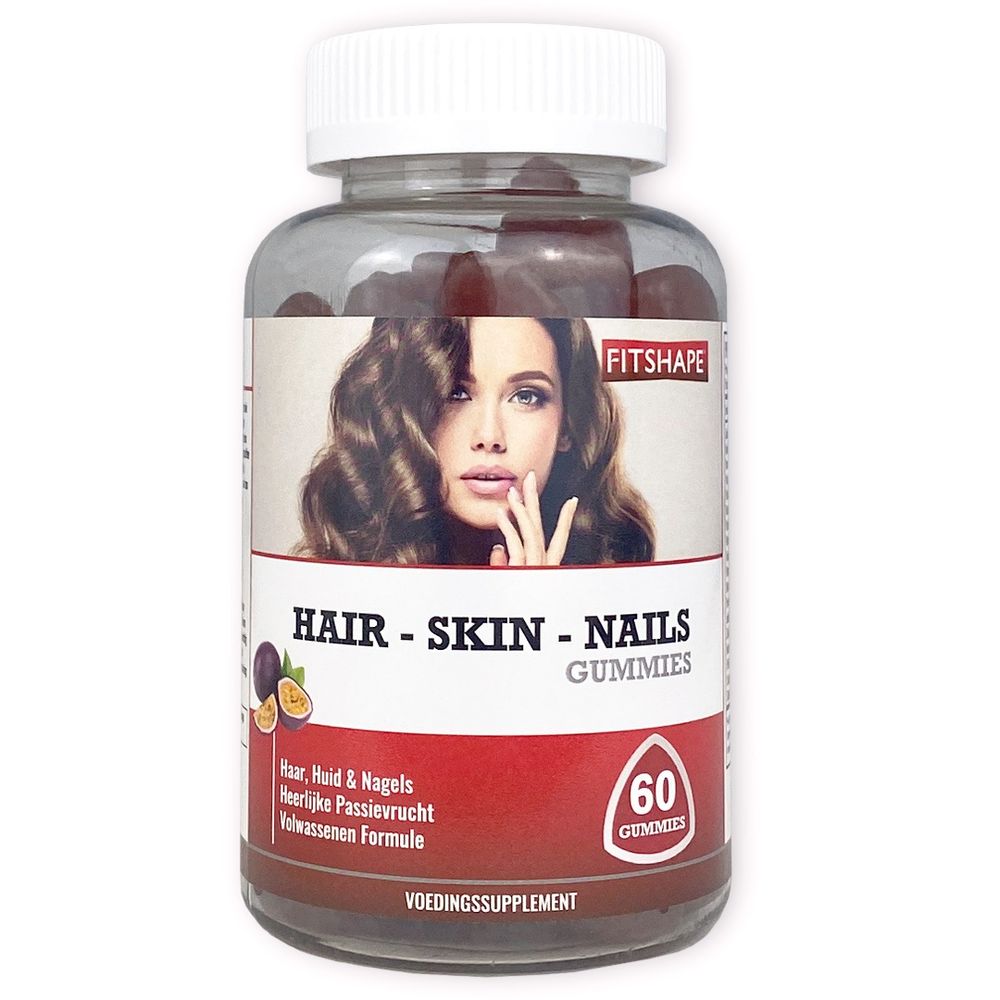 Fitshape Haar Huid Nagels Gummies 60 stuks