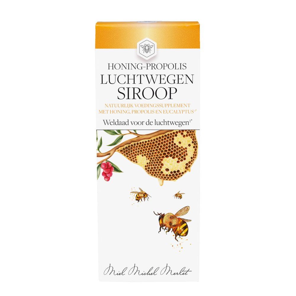Michel Merlet Luchtwegen Siroop Honing Propolis