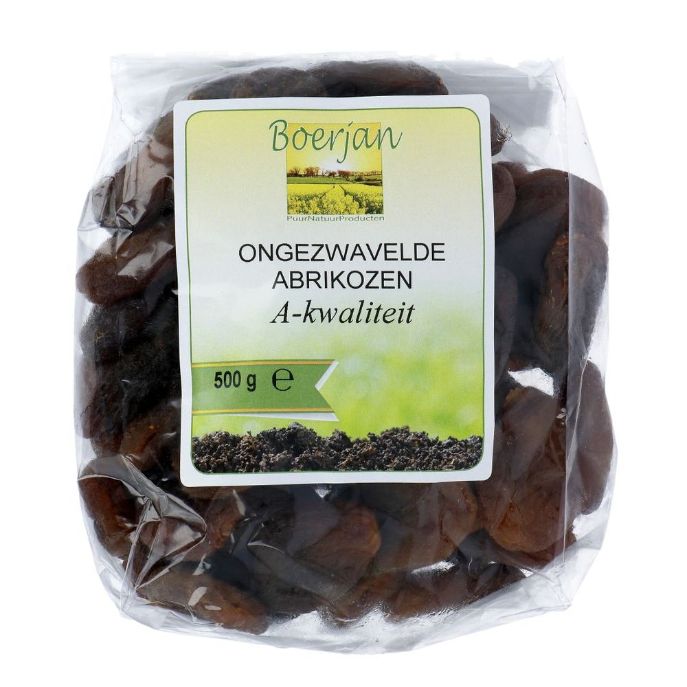 Boerjan Abrikozen Ongezwaveld 500 gr