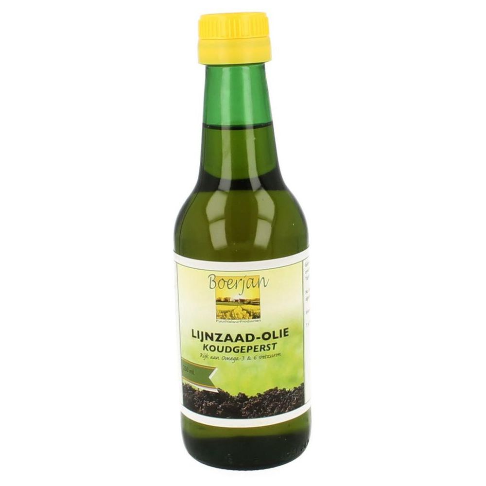 Boerjan Lijnzaad Olie 250 ml