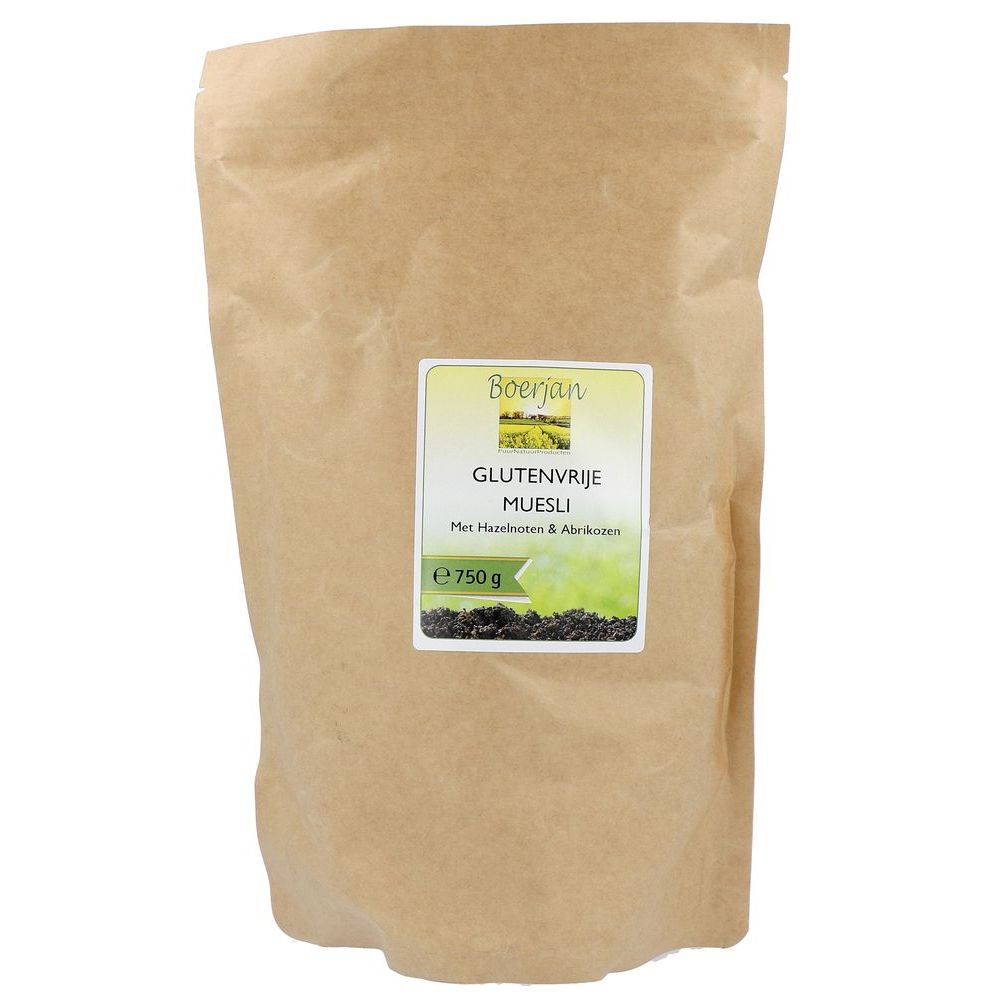 Boerjan Glutenvrije Muesli 750 gr