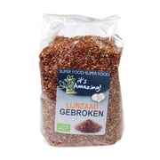 It's Amazing Lijnzaad Gebroken 400 gr
