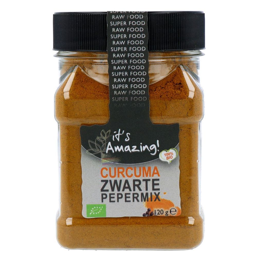 It's Amazing Curcuma Zwarte Pepermix 120 gr
