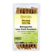 Boerjan Crackers Naturel Koolhydraatarm 7 st