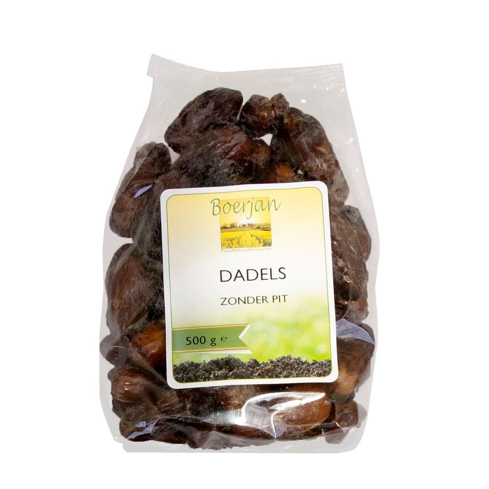 Boerjan Dadels Zonder Pit 500 gr