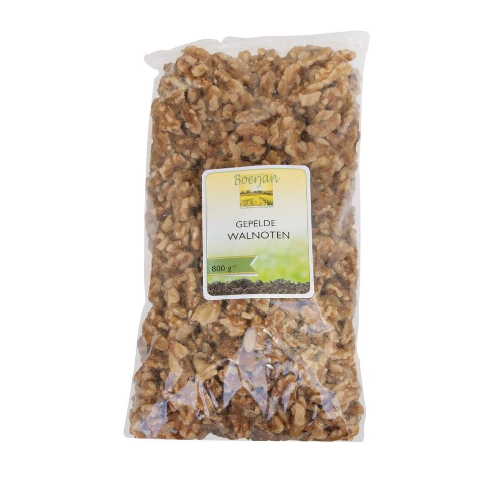 Boerjan Gepelde Walnoten 800 gr
