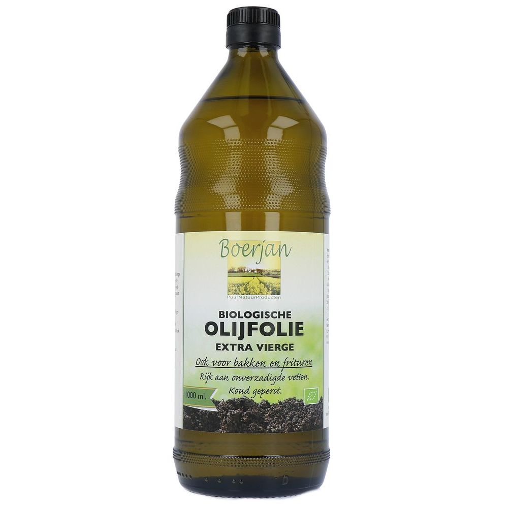 Boerjan Biologische Olijfolie Extra Vierge 1 lt