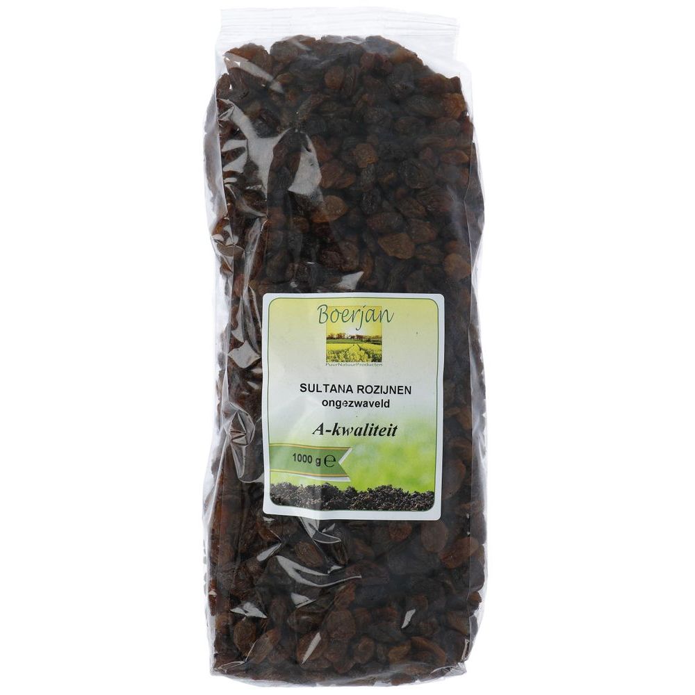 Boerjan Sultana Rozijnen Ongezwaveld 1 kg