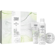 Therme Gift Set Zen White Lotus Showerscrub, Foaming Showergel, Bodybutter 1 st