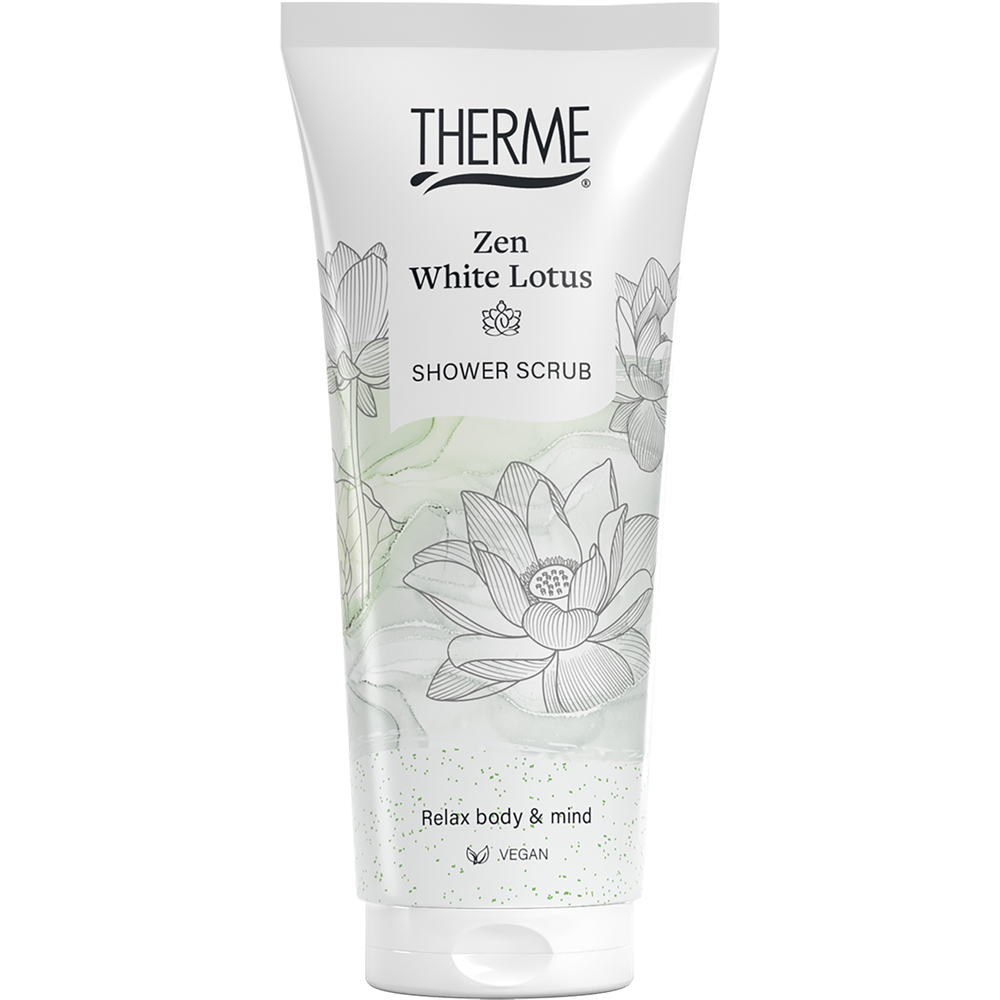 Therme Zen white lotus shower scrub 200 ml