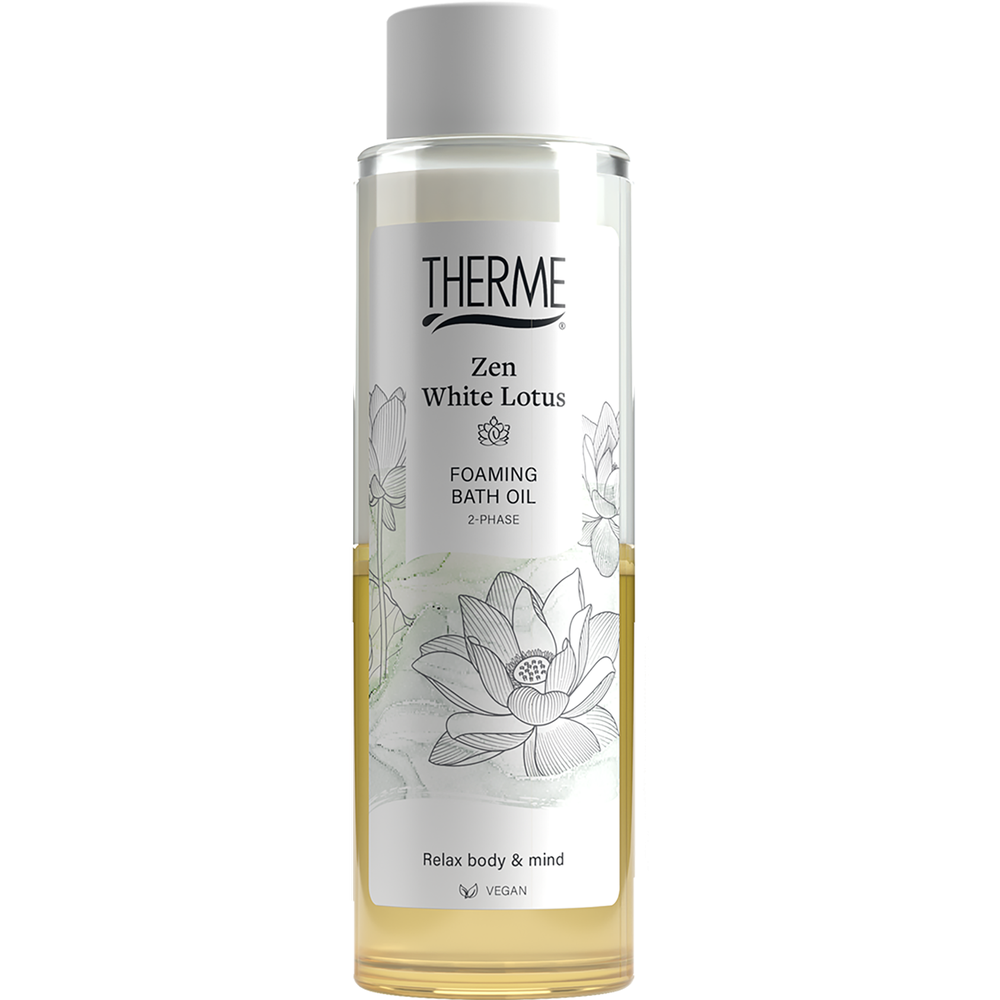 Therme Zen White Lotus Foaming Badolie 400 ml