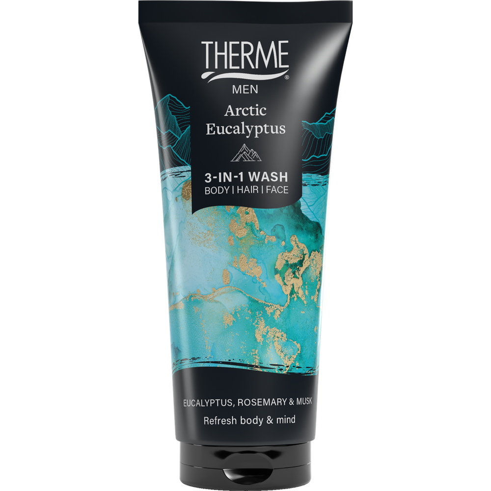 Therme Arctic eucalyptus 3-in-1 wash 200 ml
