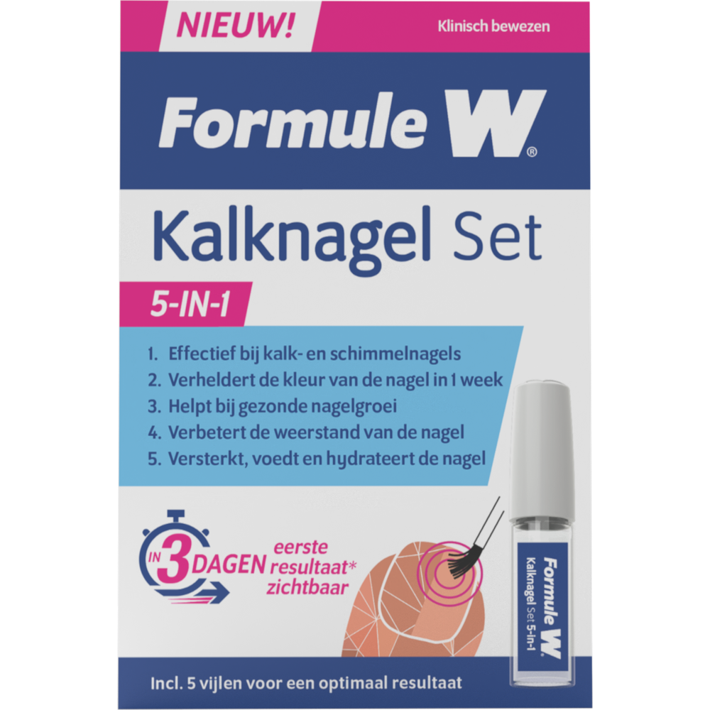 Formule W Kalknagelset 5-in-1 4 ml