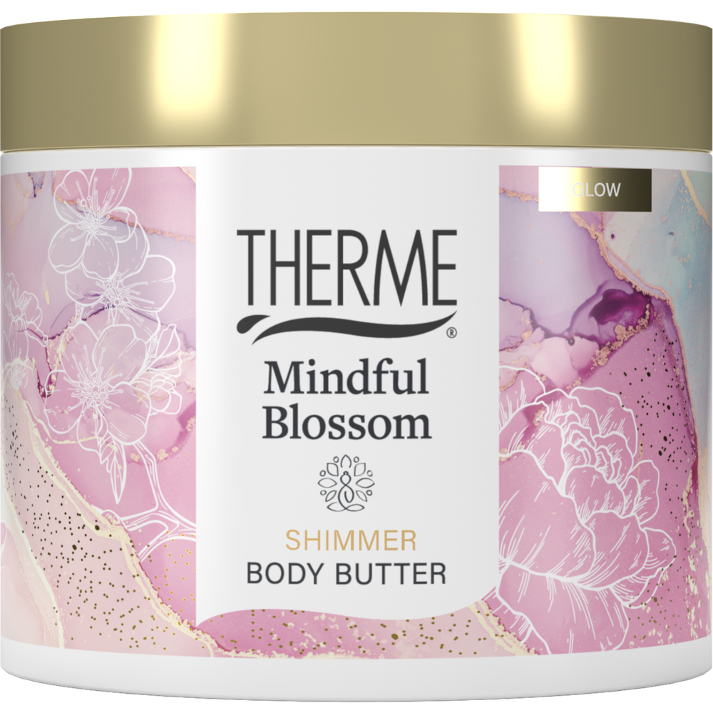 Therme Mindful blossom shimmer bodybutter 225 gram
