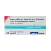 Healthypharm Laxeer bisacodyl 5mg 30 tabletten