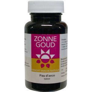Zonnegoud Pau D Arco Tabletten 200 tabletten