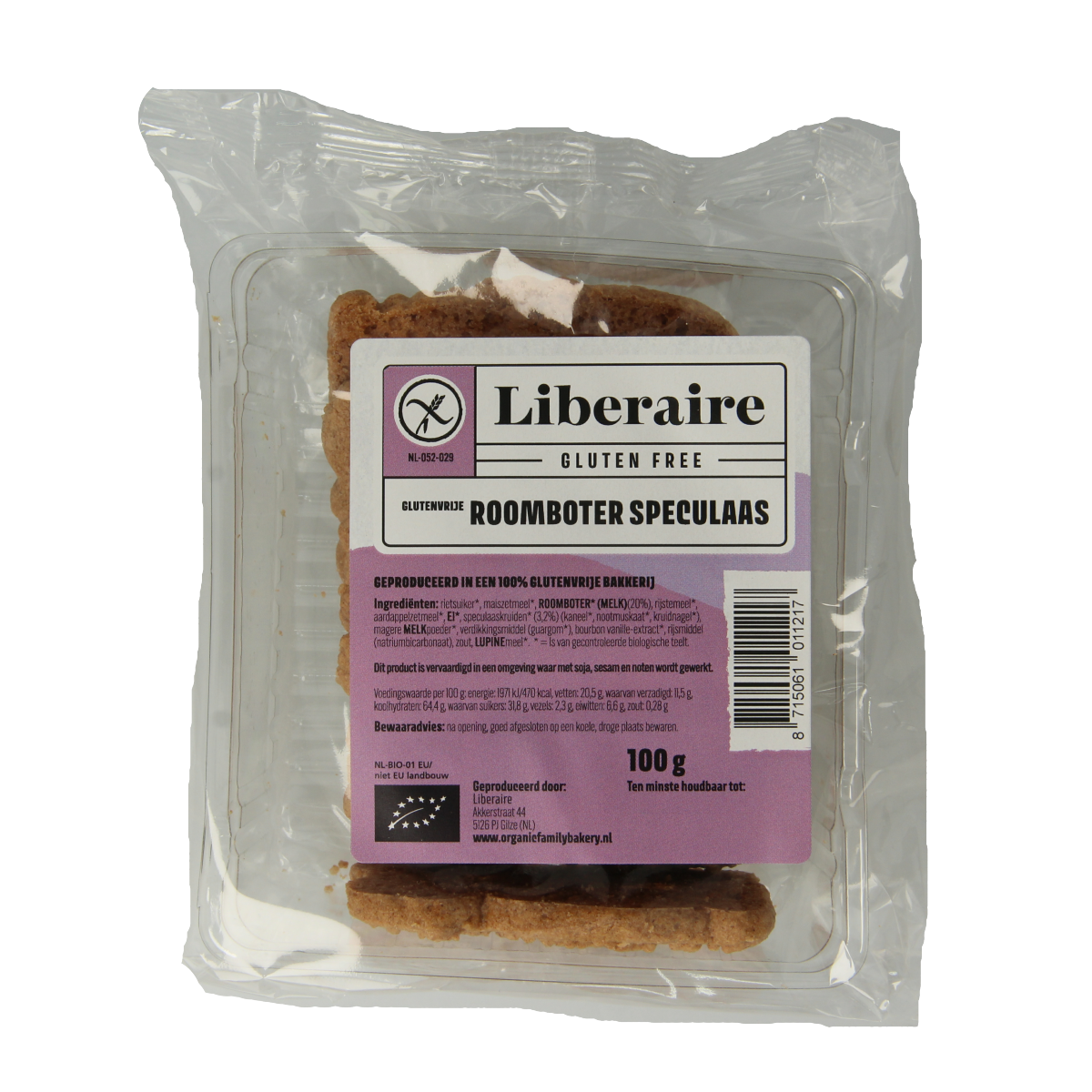 Liberaire Speculaas roomboter 100 gram
