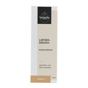 Volatile Massageolie liefdesdroom glas met pomp 100 ml