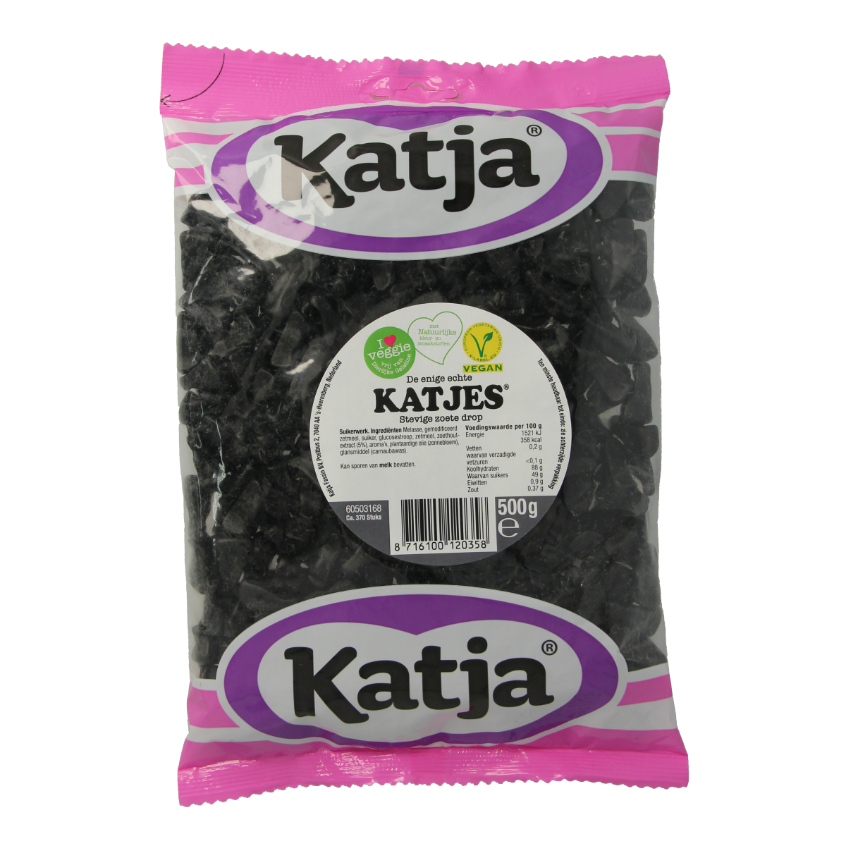 Katja Katjesdrop zakje 500 gram