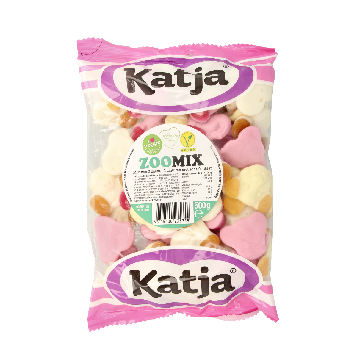 Katja Zoo mix zakje 500 gram