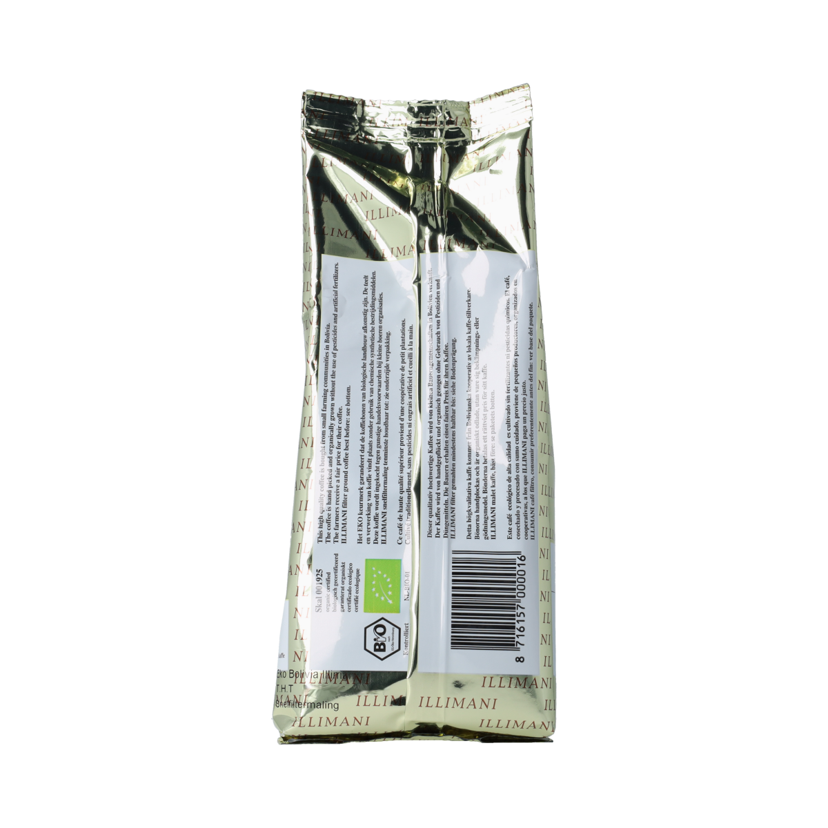 Illimani Andes snelfilter 250 gram