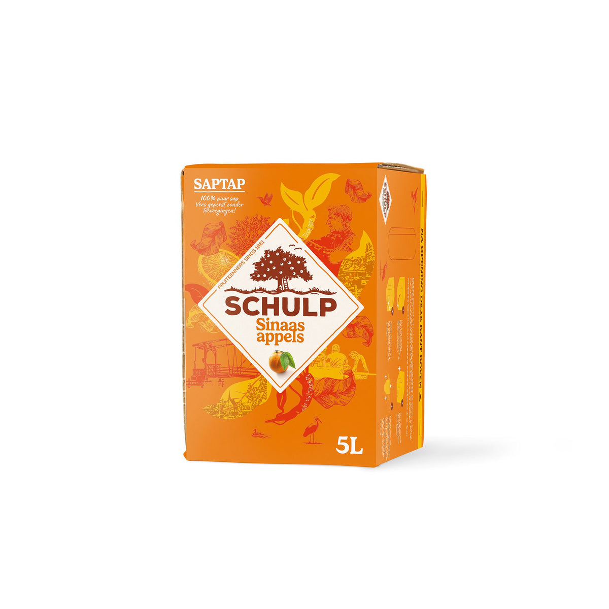Schulp Sinaasappel saptap 5 liter