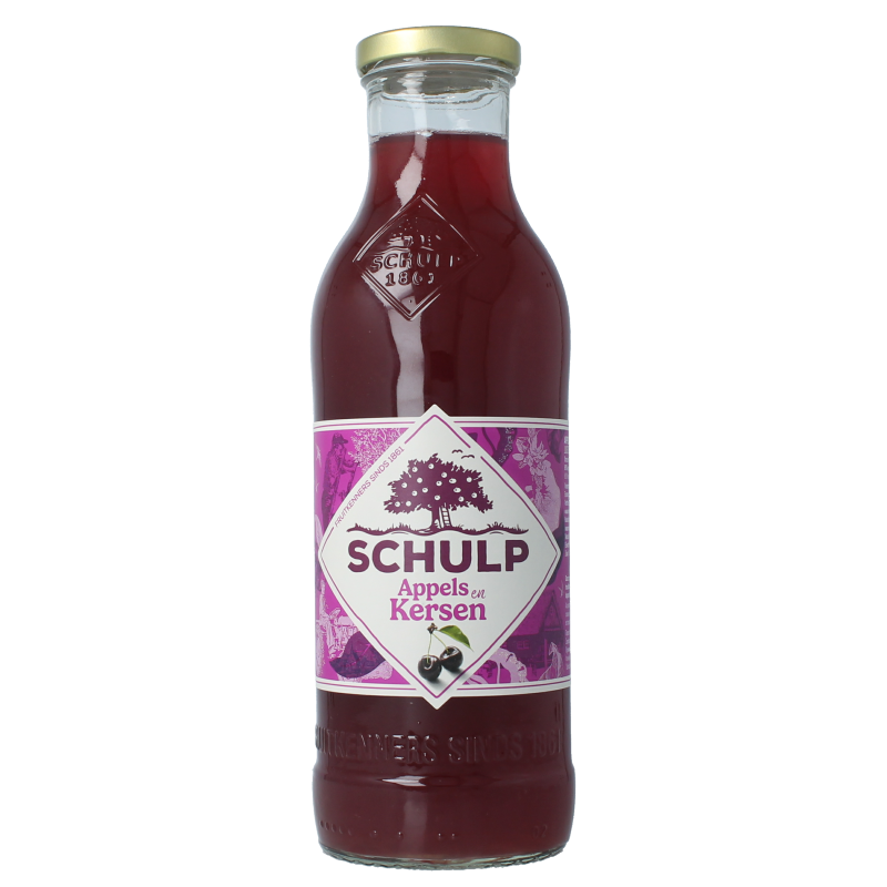 Schulp Appel & kersensap 750 ml
