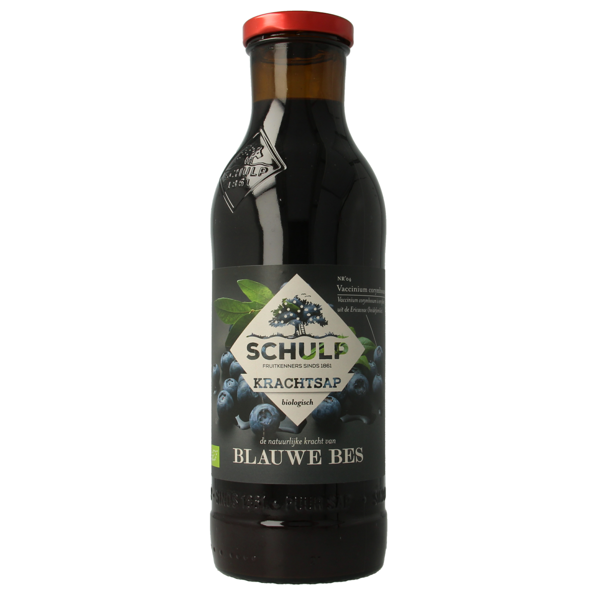 Schulp Krachtsap Blauwe bessen puur 750 ml