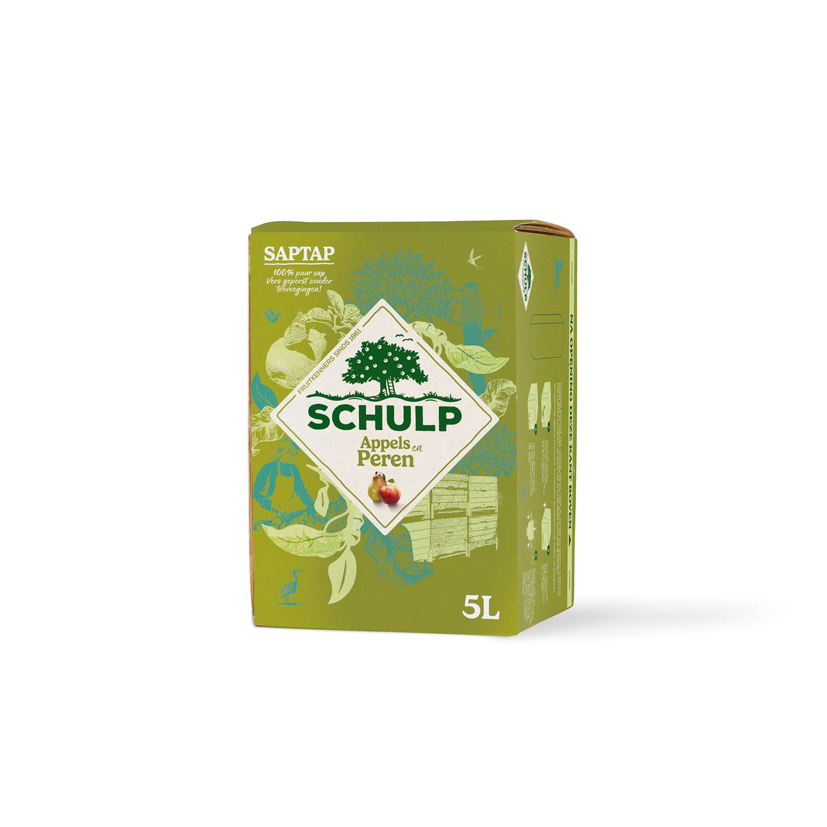Schulp Appel peer saptap 5 liter