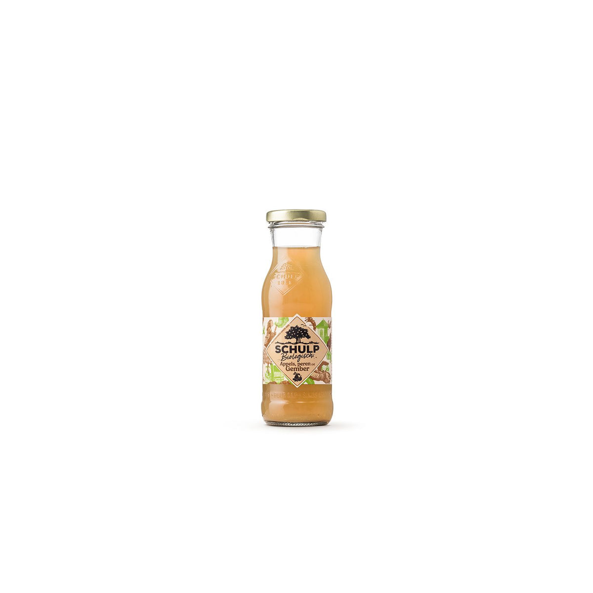 Schulp Appel, peer & gembersap 200 ml