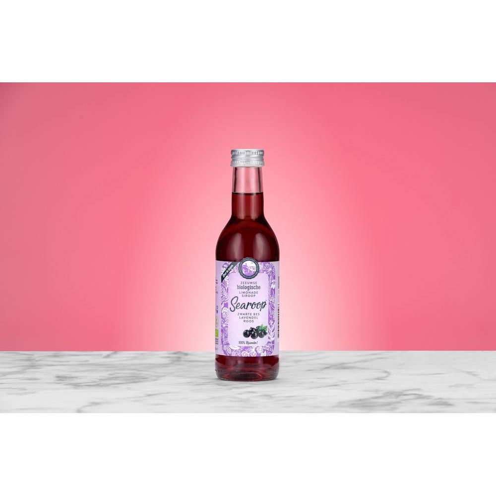 Searoop Zwarte Bes, Lavendel & Roos Biologisch 250 ml