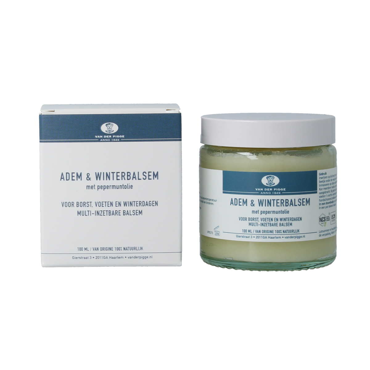 Van der Pigge Adem & winterbalsem 100 ml