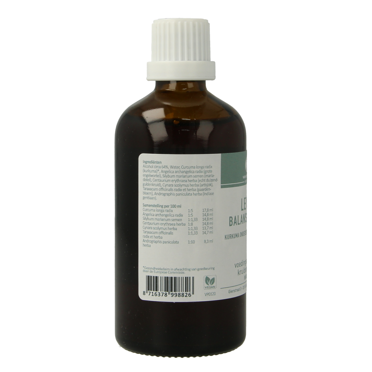van der Pigge Lever balans complex 100 ml