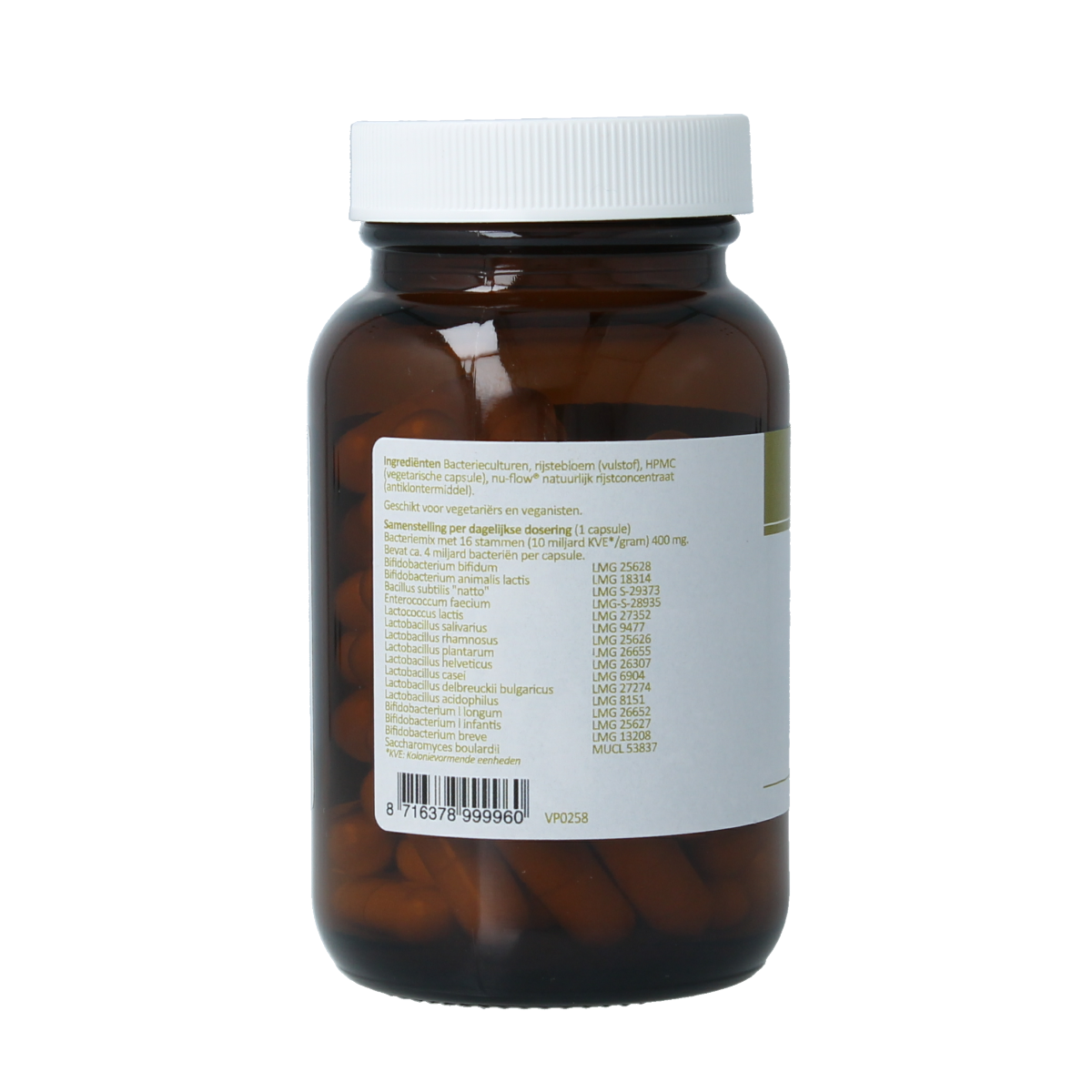 van der Pigge Multiflor probiotica 60 vcaps