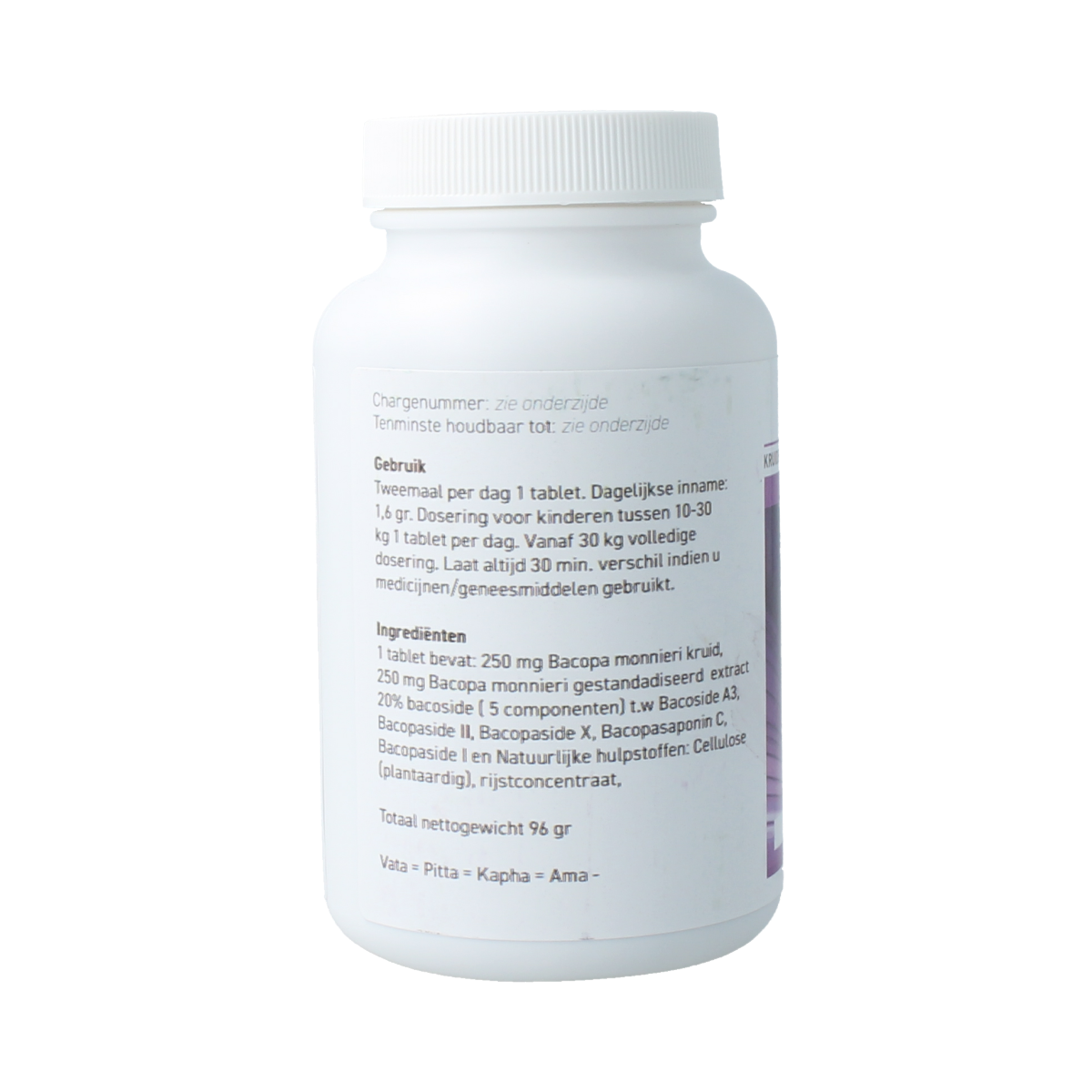 Ayurveda Health Brahmi 120 tabletten