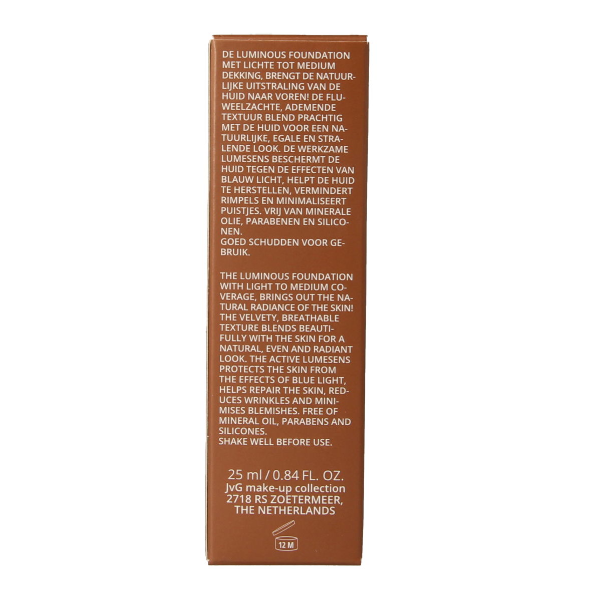 John van G Luminous foundation 31 25 ml