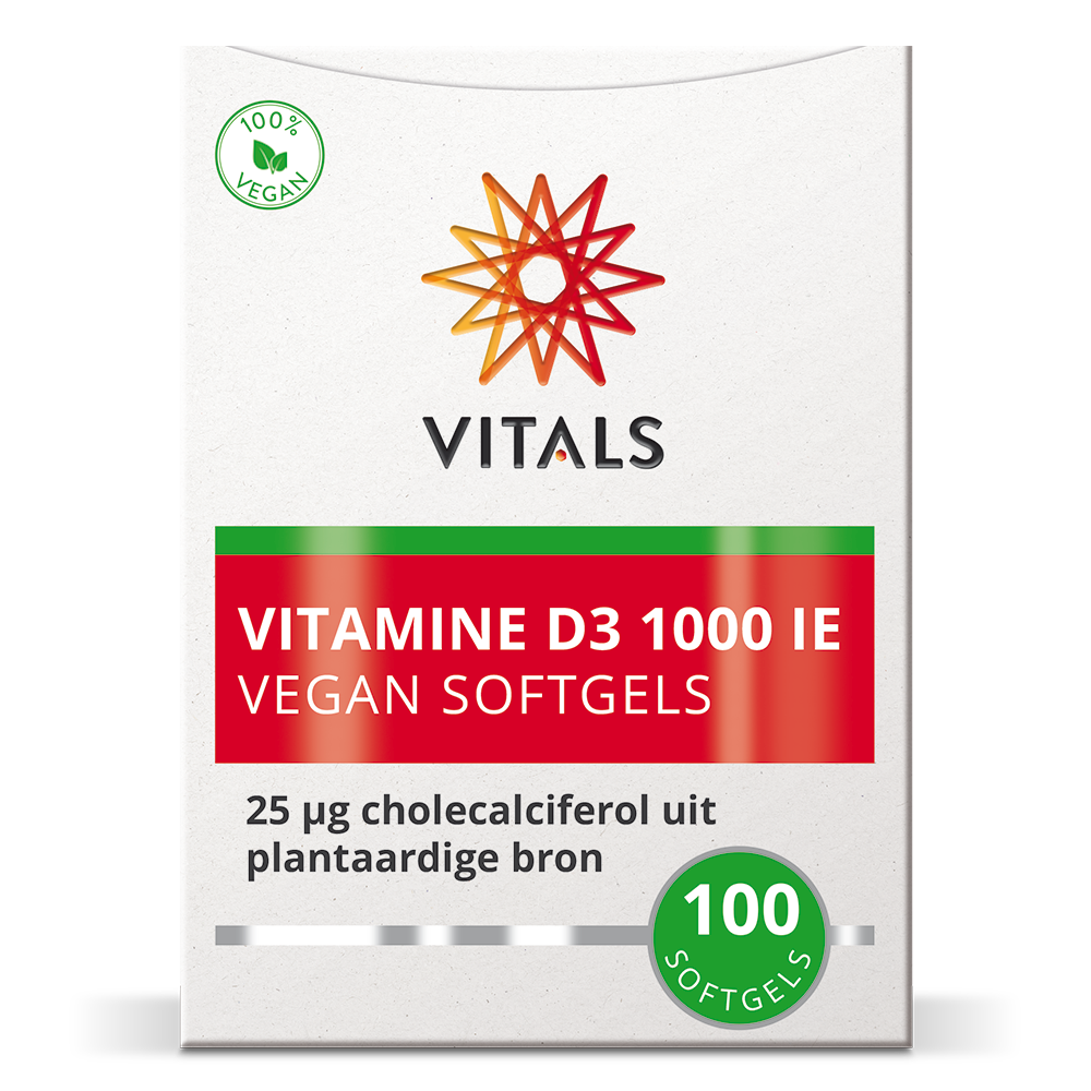 Vitals Vitamine D3 1000 IE