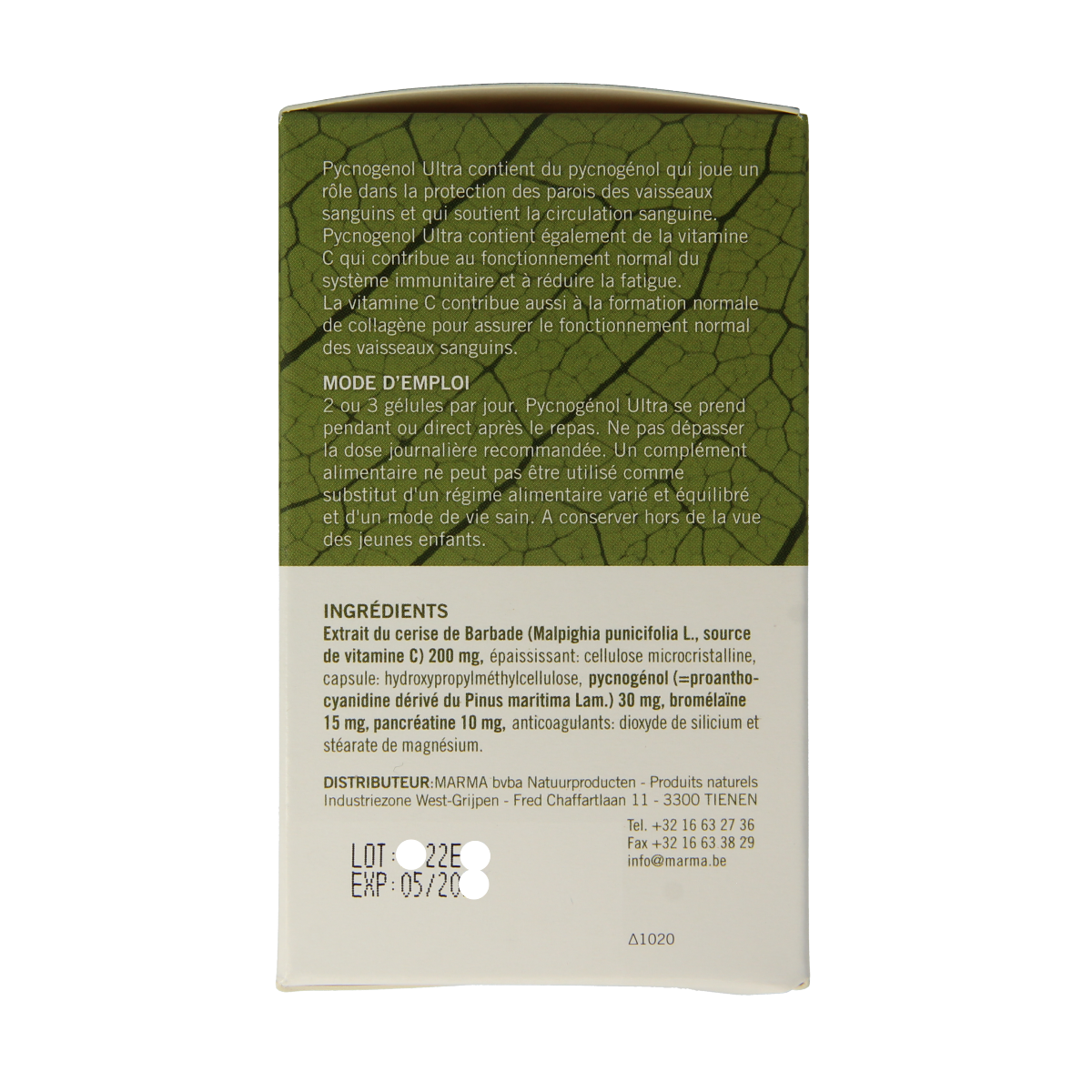 Marma Pycnogenol ultra 90 capsules