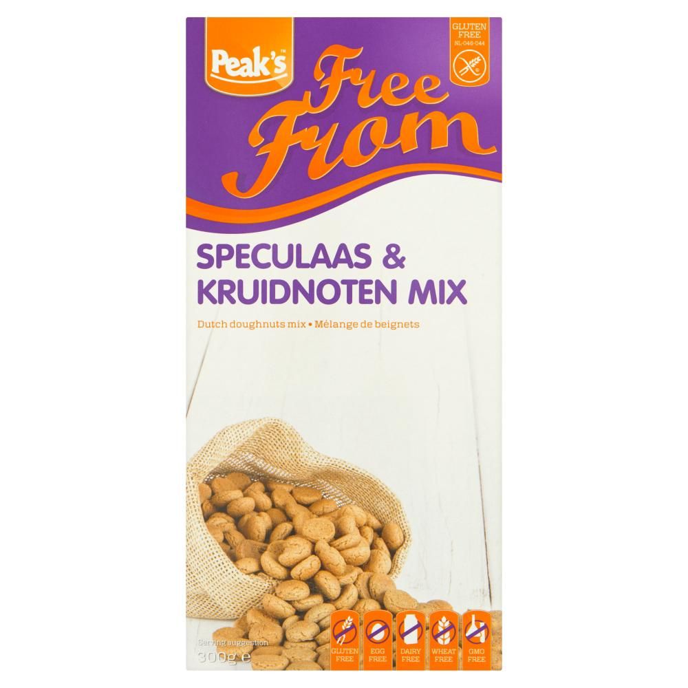 Peaks Free From Speculaas & Kruidnoten Mix 300 gr