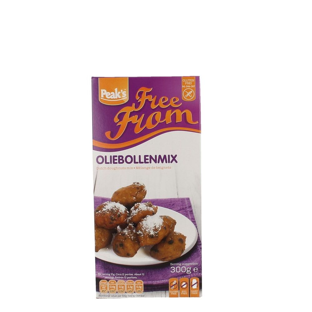 Peaks Free From Oliebollenmix 300 gr
