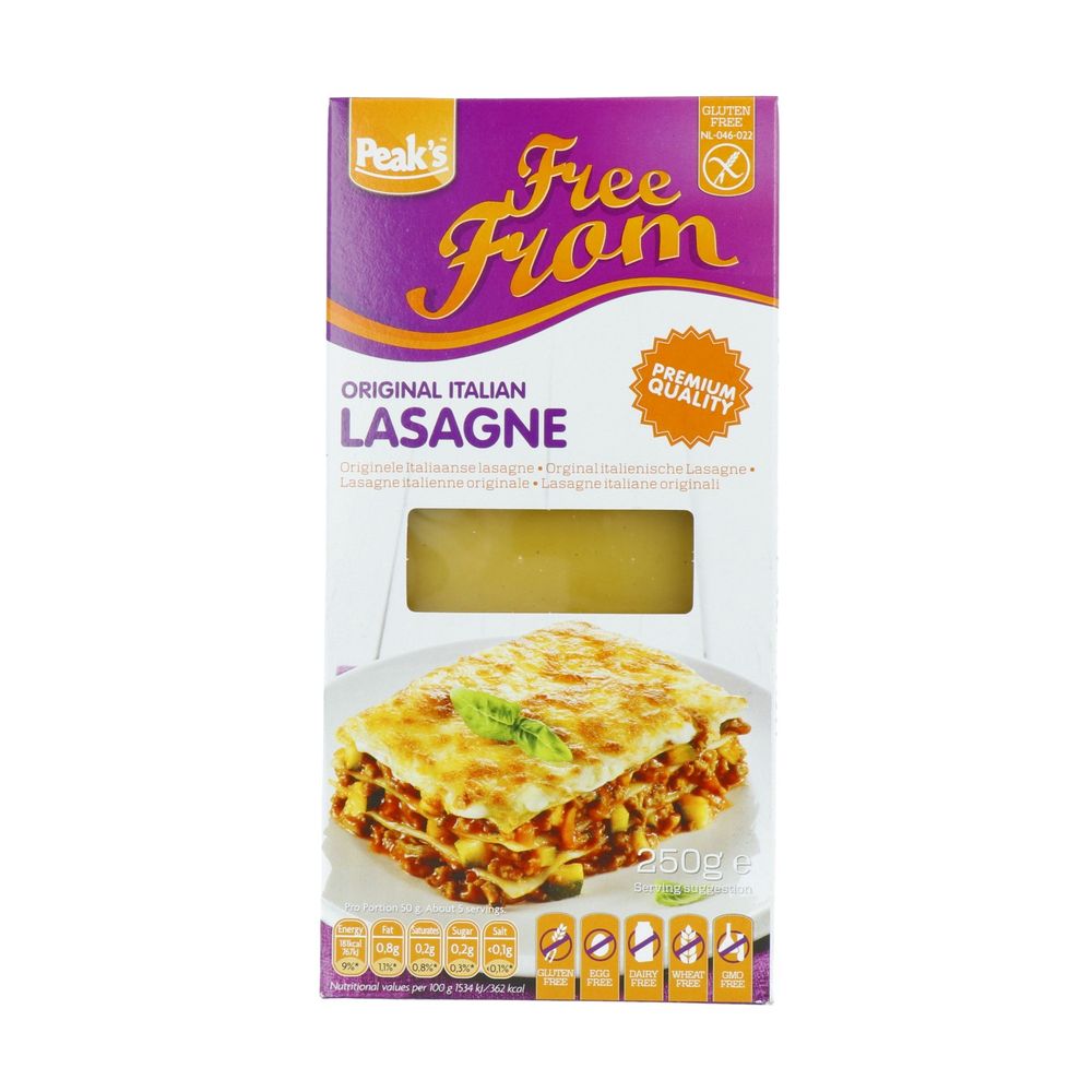 Peaks Free From Italiaanse Lasagne
