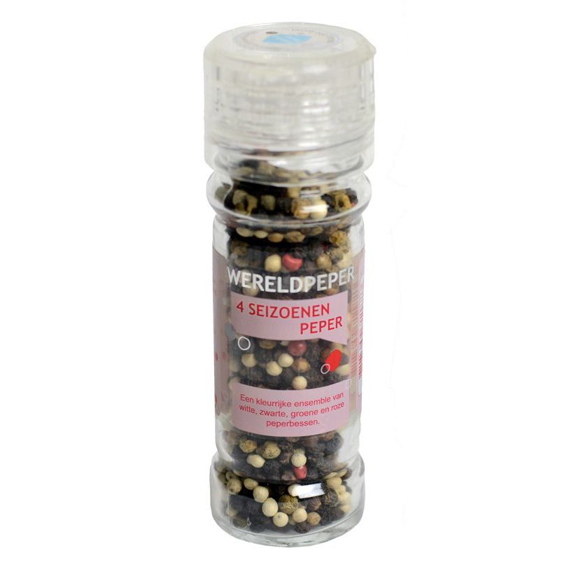Esspo Wereldpeper 4 Seizoenen Peper Molen 50 gr