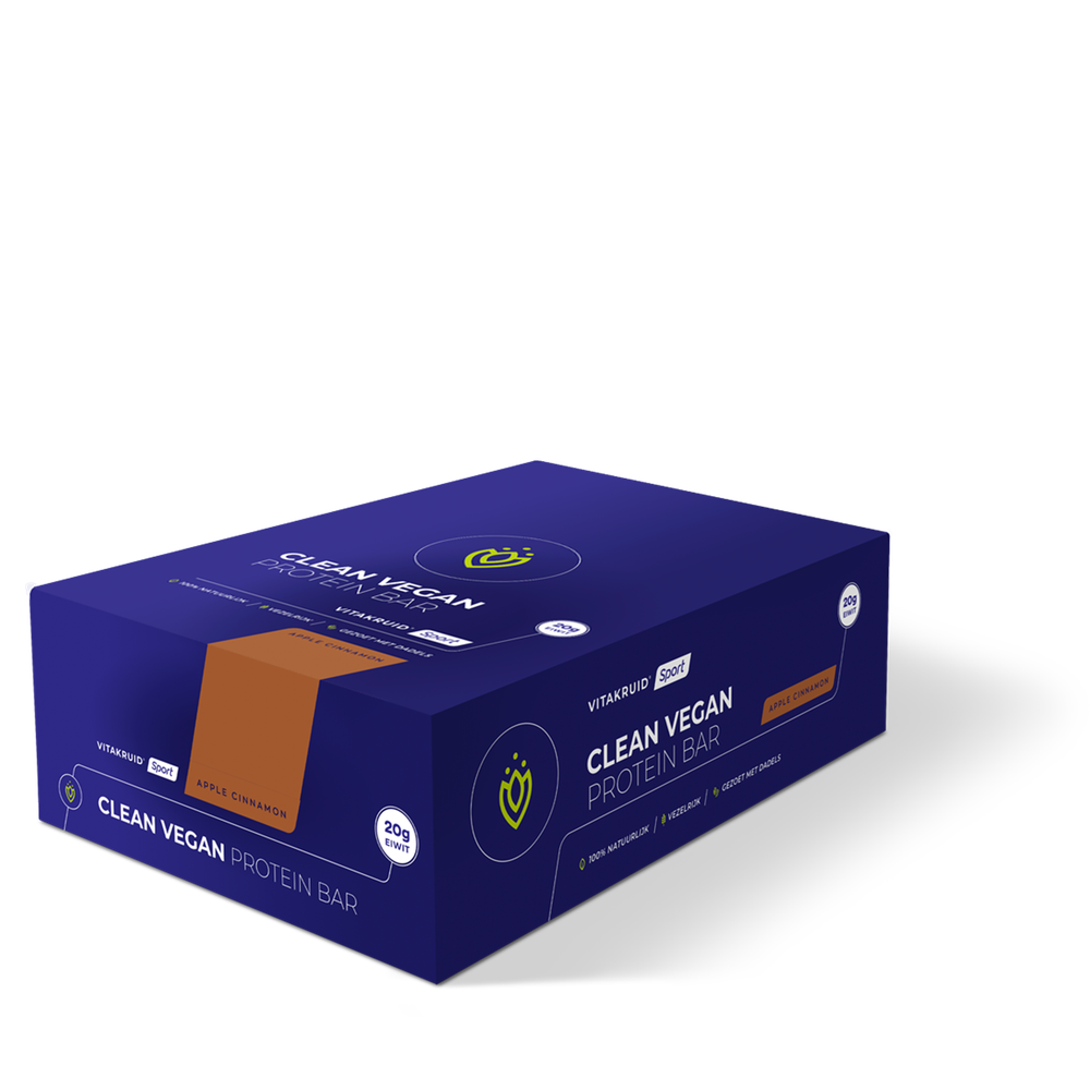 Vitakruid Clean vegan protein bar - apple cinnamon