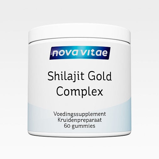 Nova Vitae Shilajit gold complex 60 gummies