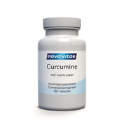 Nova Vitae Curcumine zwarte peper extract 180 capsules