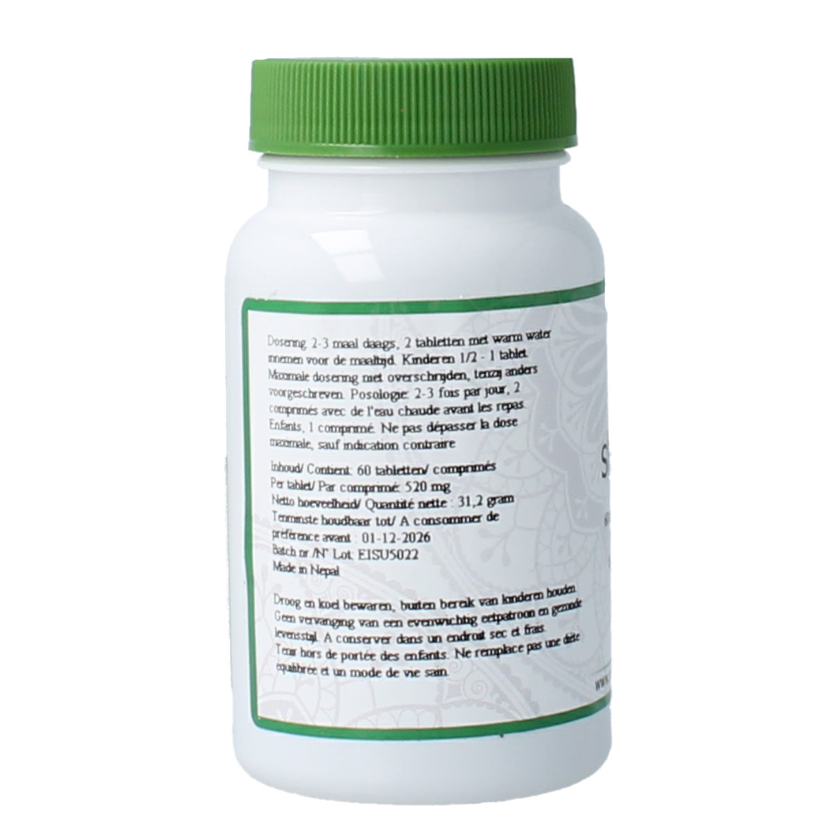 Surya Shita ras 60 tabletten