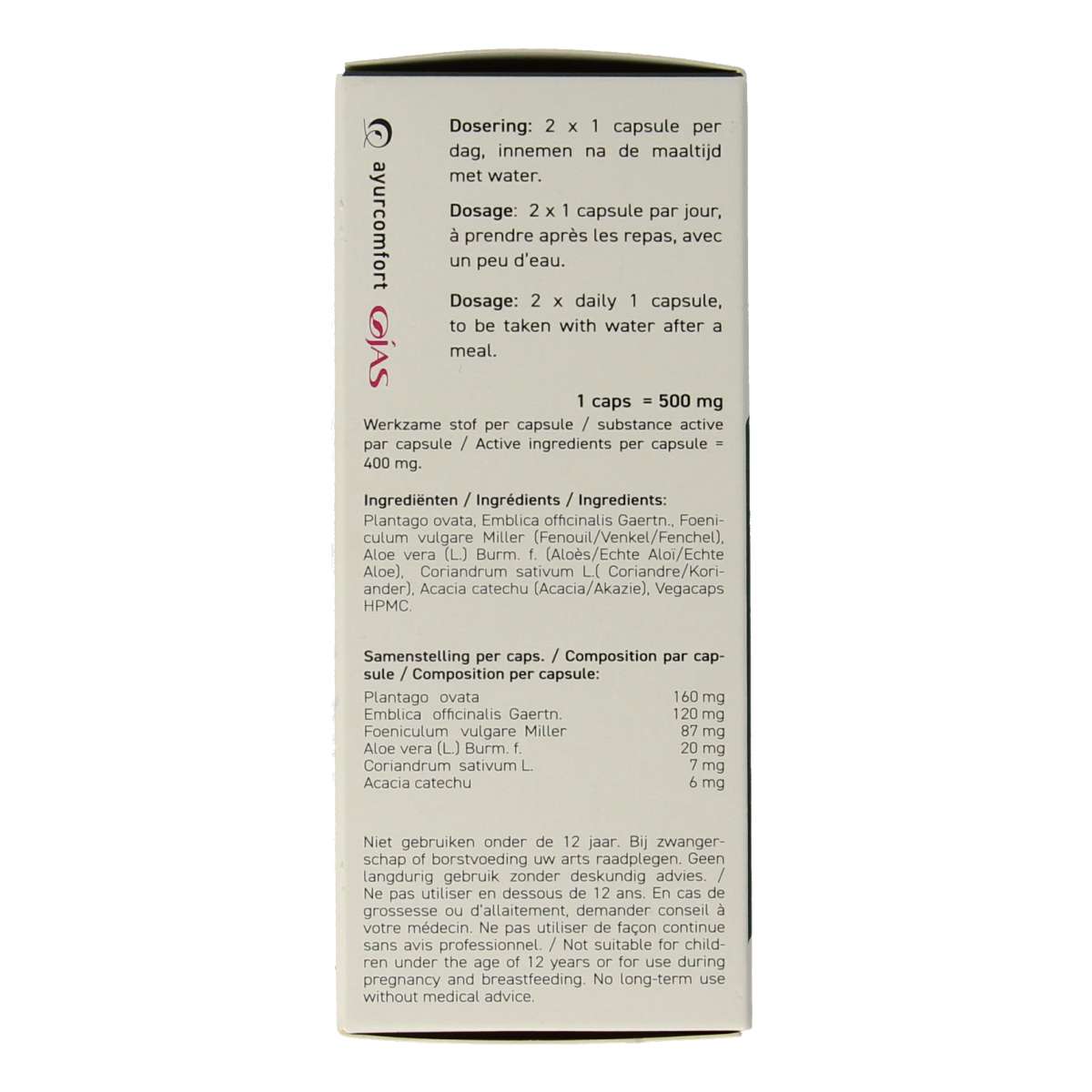Ojas Ayurcomfort 60 capsules