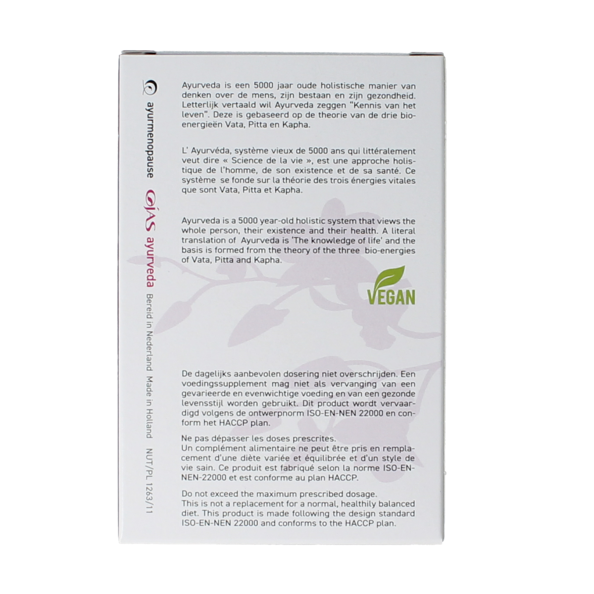 Ojas Ayurmenopause 60 vcaps