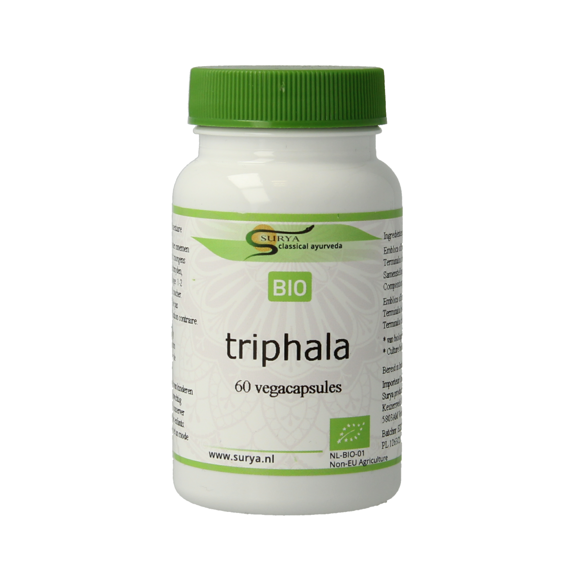 Surya triphala biologisch 60 vcaps